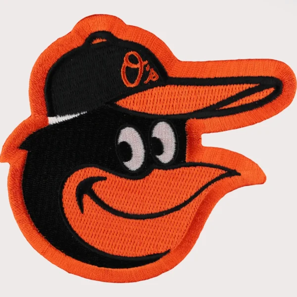 Baltimore Orioles Bird Hat Logo Embroidery patch