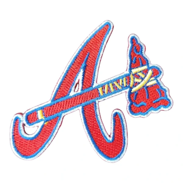 Atlanta Braves Red Embroidery Iron Patch