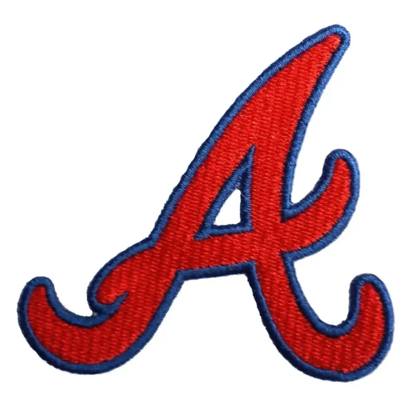 Atlanta Braves Red Embroidery Patch