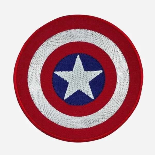 Avengers Captain America Shield Logo Embroidery Patch