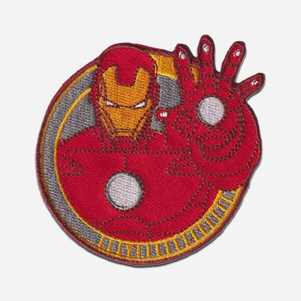 Avengers Iron Man Comic Hand Logo Embroidery Patch