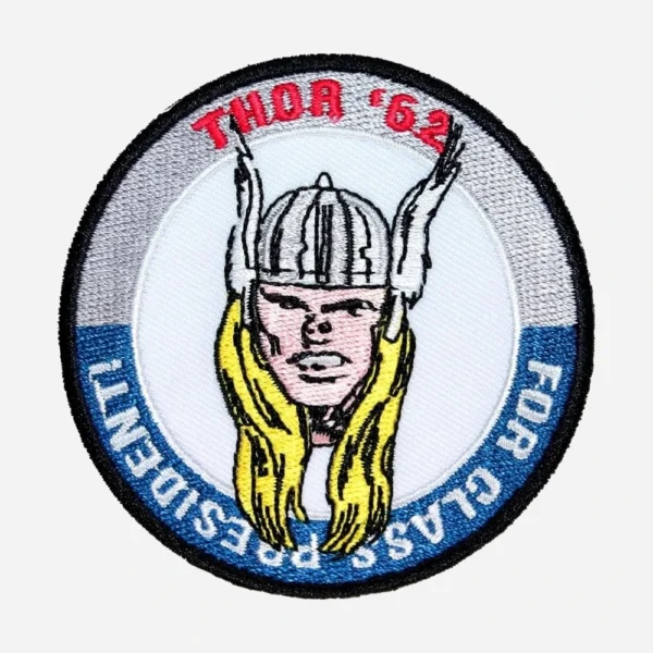 Avengers  Marvel Thor For President Logo Embroidery Patch