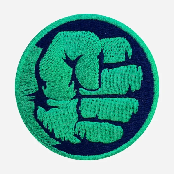 Avengers Superhero Logo Green Embroidery Patch