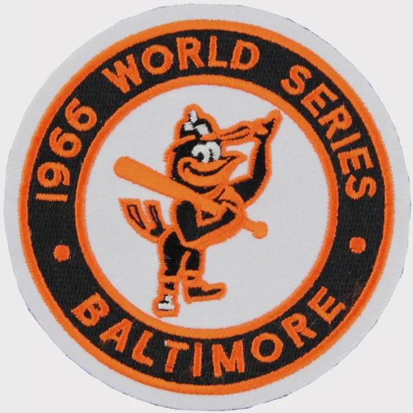 Baltimore Orioles 1966 Orange Embroidery patch