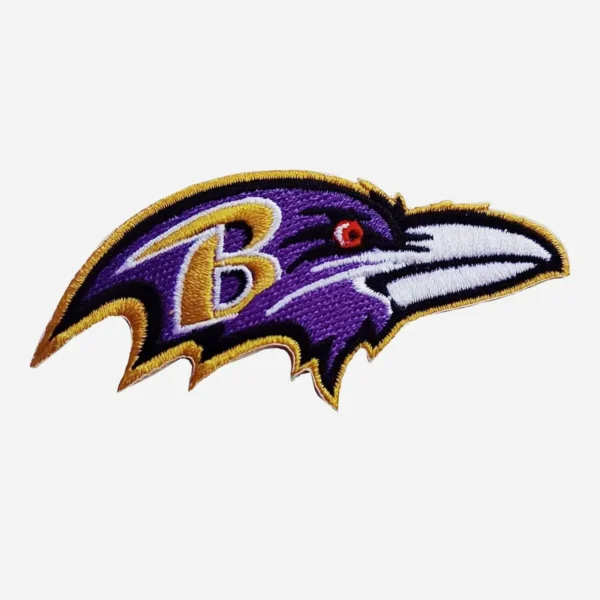 Baltimore Ravens Purple Embroidery Patch