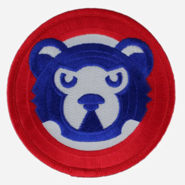 Chicago Cubs Cubbie Face Red /Blue Embroidery patch