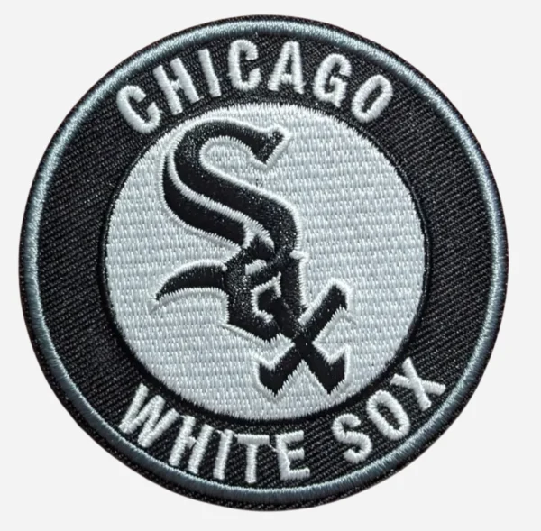 Chicago White Sox Black Embroidery Patch