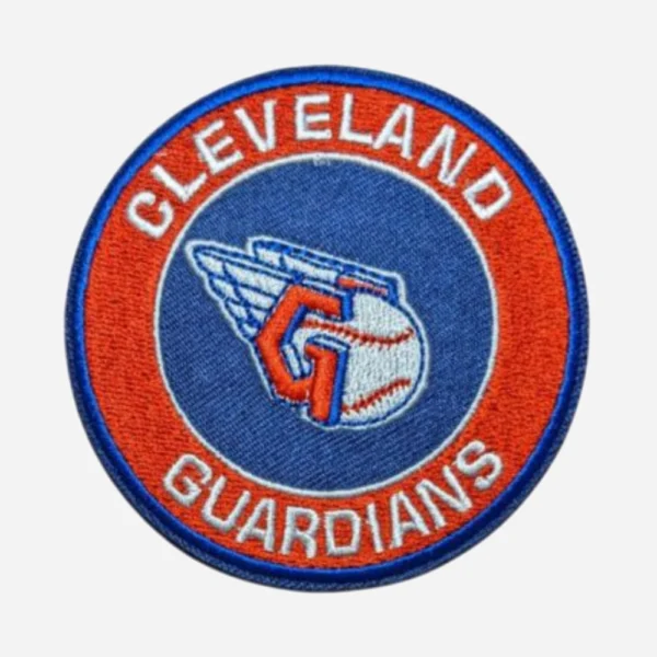 Cleveland Guardians Red Embroidery Patch