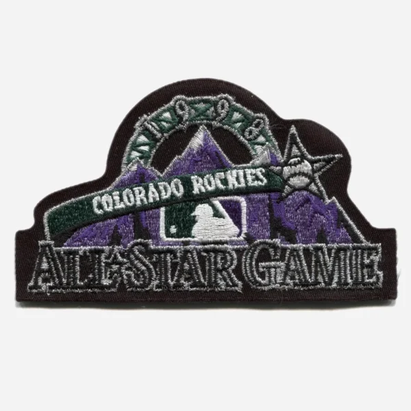 Colorado Rockies 1998 Black Embroidery patch