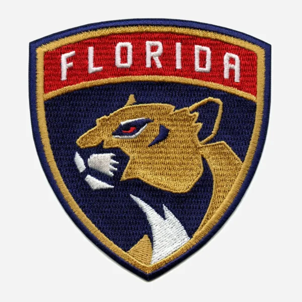 Florida Panthers Official Team Embroidery Patch