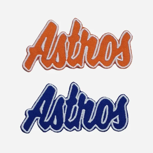 Houston Astros Blue/Orange Embroidery Patch