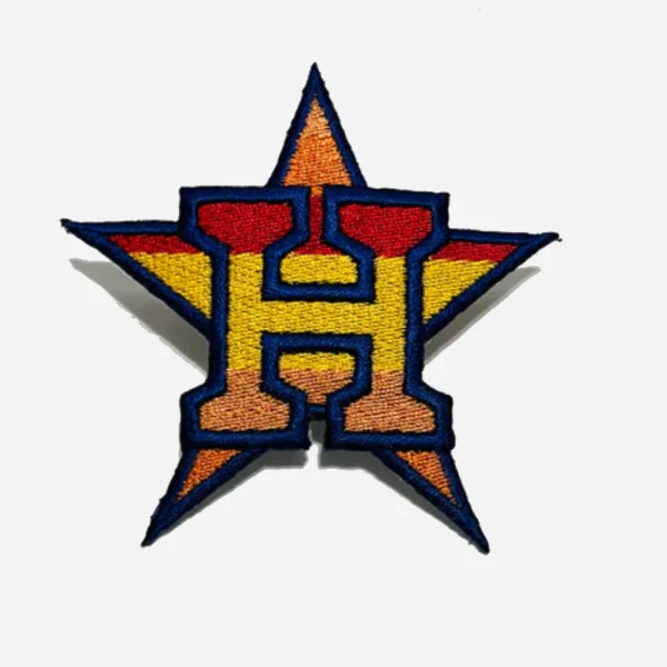 Houston Astros Star Red Embroidery Patch