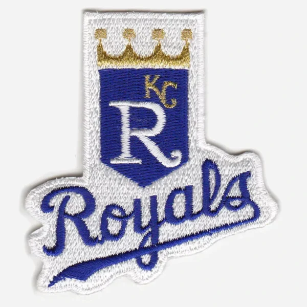 Kansas City Royals 1993-2001 White/Royal Embroidery Patch