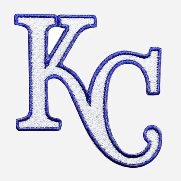 Kansas City Royals White Embroidery Patch