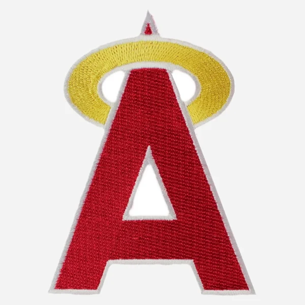 Los Angeles Angels 1972 - 1992 Red Embroidery Patch