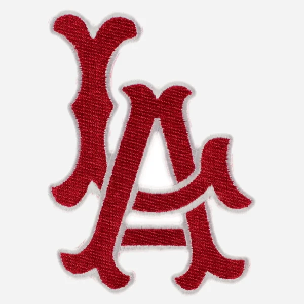 Los Angeles Angels Anaheim 'LA' Red Embroidery Patch