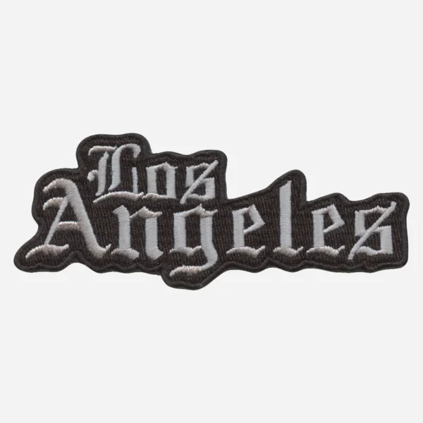 Los Angeles Angels Old English Black Embroidery Patch