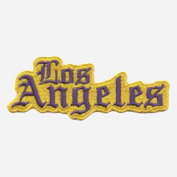 Los Angeles Angels Old English Yellow Embroidery Patch