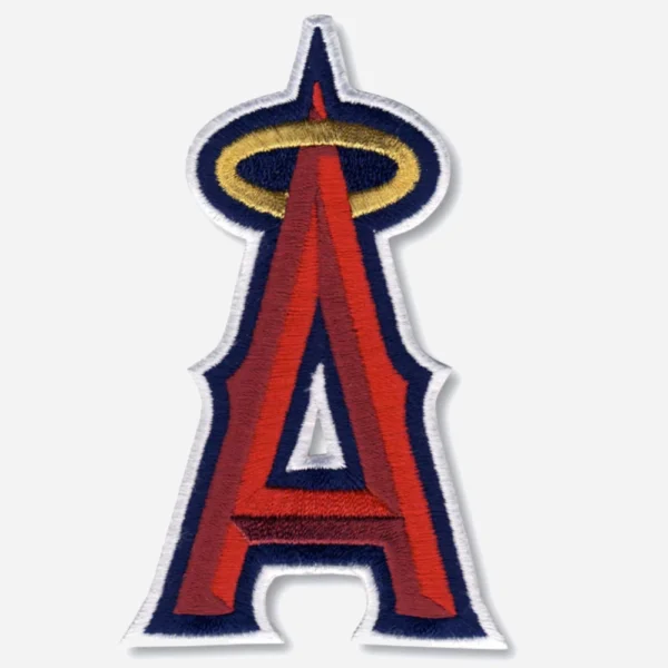 Los Angeles Angels Vintage Red Embroidery Patch