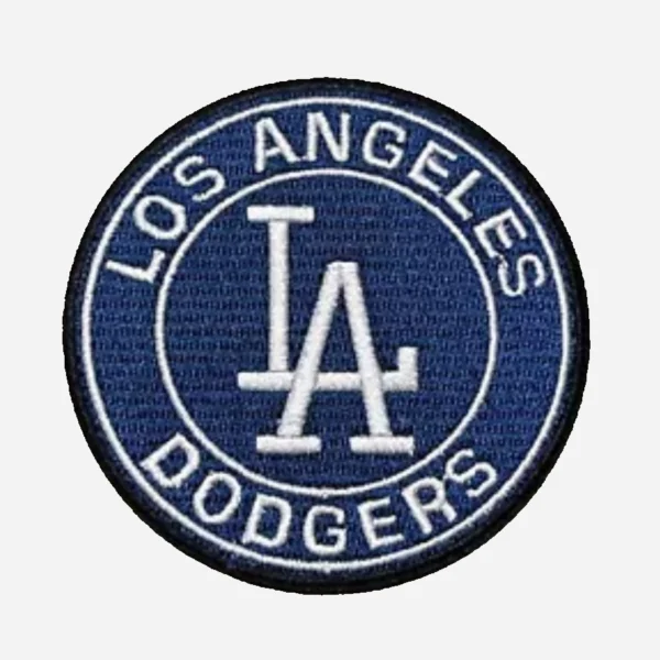 Los Angeles Dodgers Blue Embroidery Patch