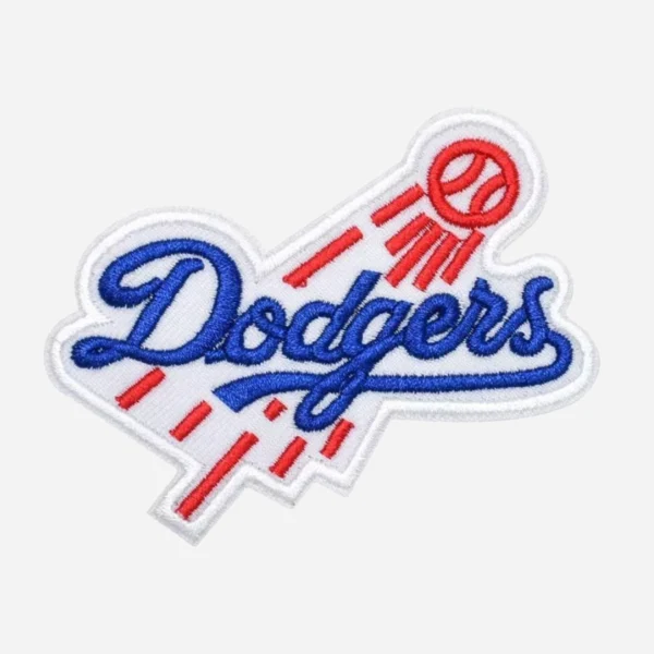 Los Angeles Dodgers Blue/White Embroidery Patch