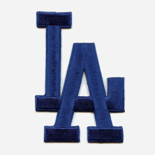 Los Angeles Dodgers L.A Blue Embroidery Patch