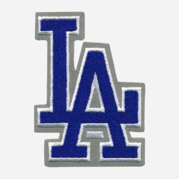 Los Angeles Dodgers L.A Blue/Gray Embroidery Patch