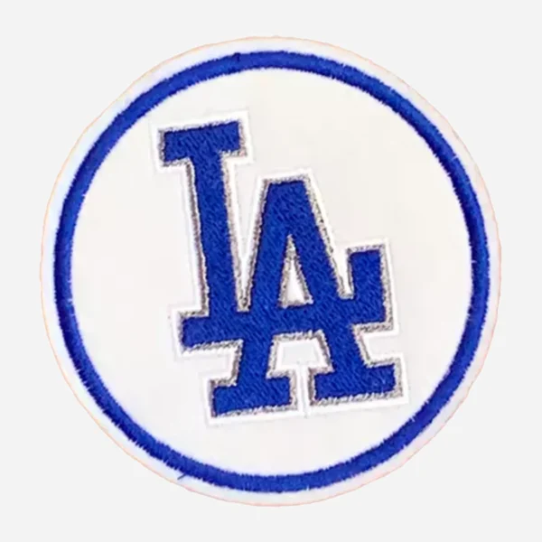 Los Angeles Dodgers L.A Cream/Blue Embroidery Patch