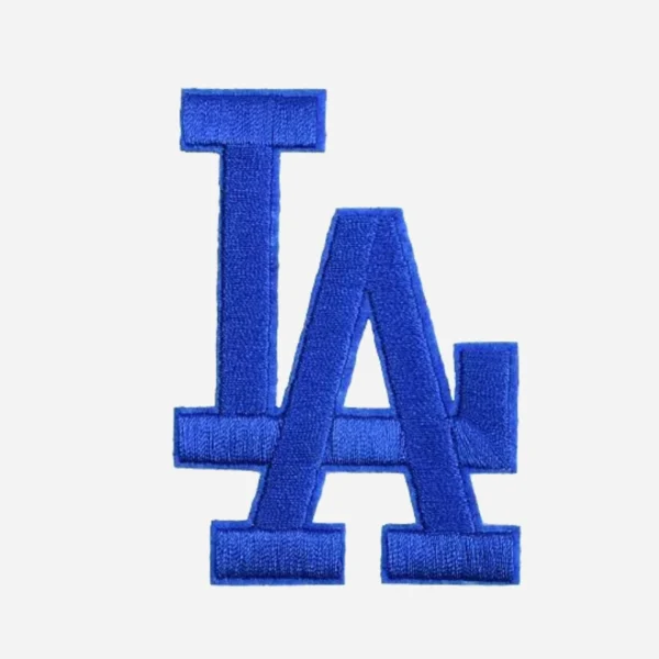 Los Angeles Dodgers L.A Full Blue Embroidery Patch