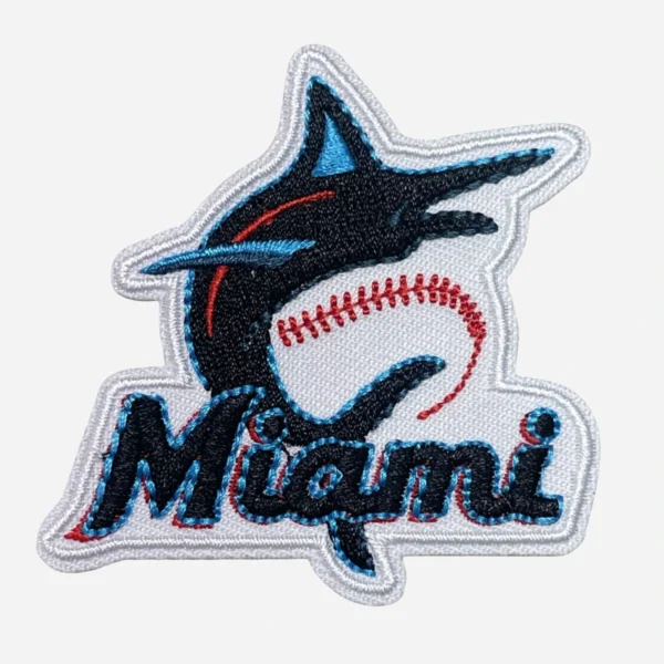 Miami Marlins 2019 Black Embroidery Patch