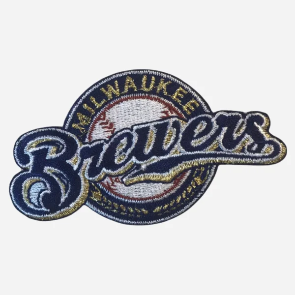 Milwaukee Brewers 2000 Navy Embroidery Patch