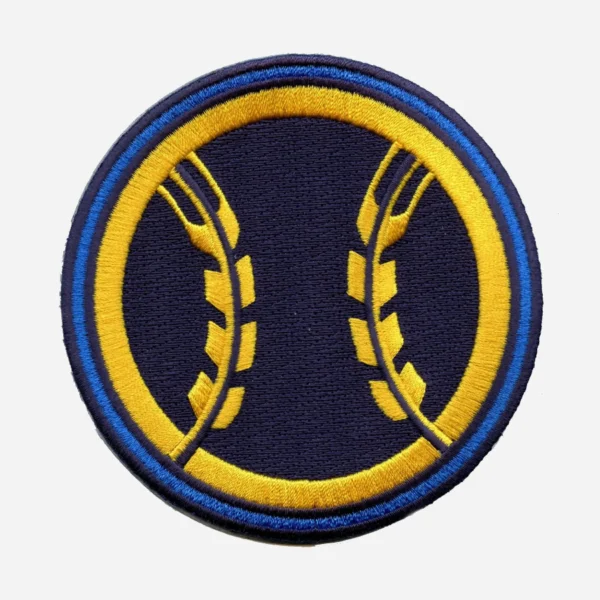 Milwaukee Brewers 2020 Navy/Yellow Embroidery Patch