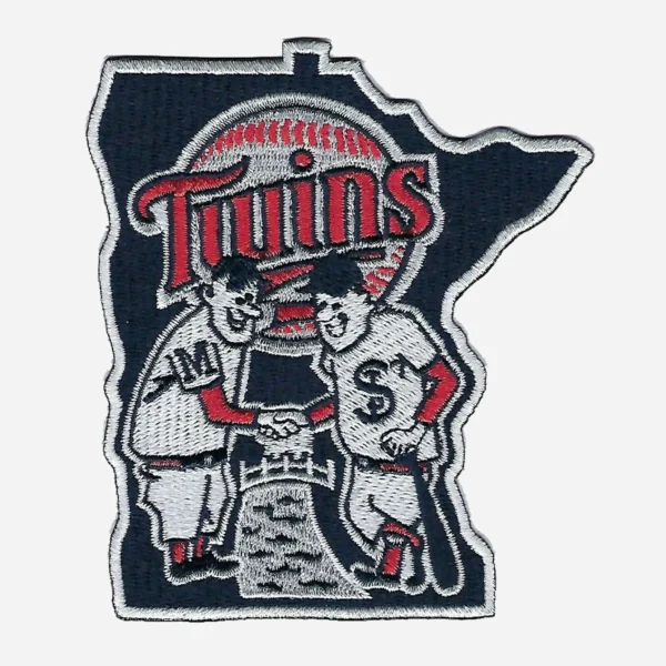 Minnesota Twins 2018 Stars & Stripes Navy Embroidery Patch