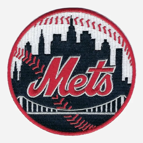 New York Mets 2018 Black Embroidery Patch