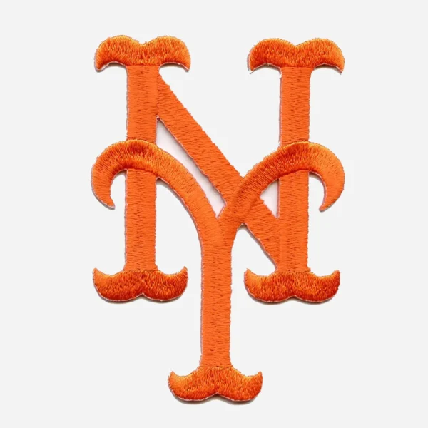 New York Mets Orange Embroidery Patch