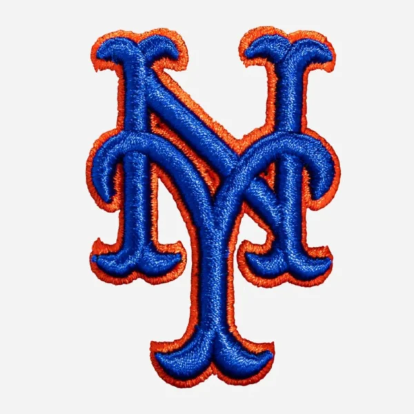 New York Mets Subway Series Blue Embroidery Patch