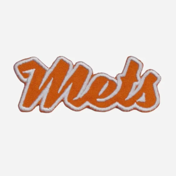 New York Mets Vintage Orange Embroidery Patch