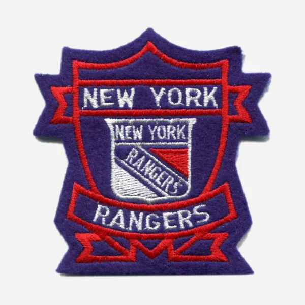 New York Rangers 1992 Vintage Hockey Embroidery Patch