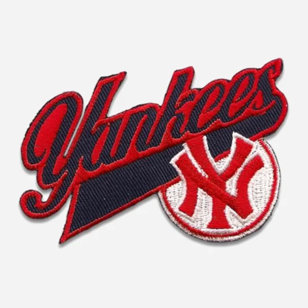 New York Yankees Red Embroidery Patch