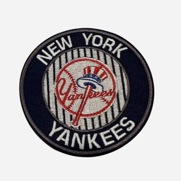 New York Yankees Vintage Style Black Embroidery Patch