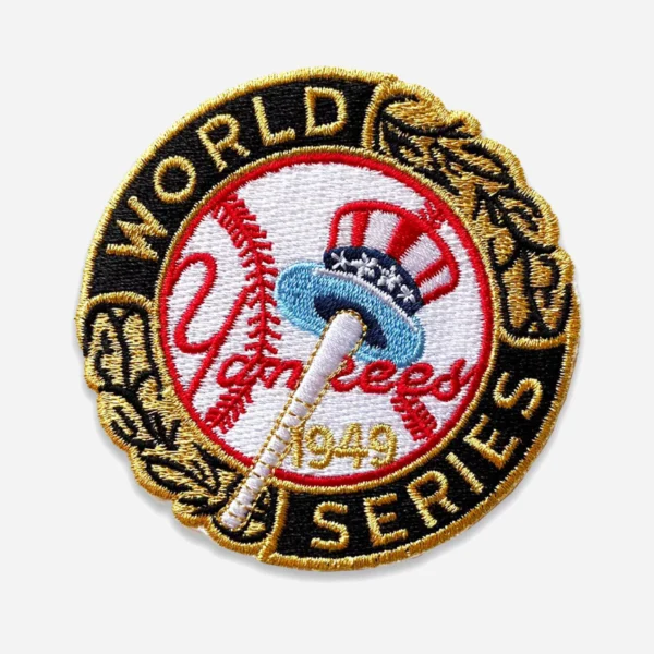 New York Yankees World Series Black Embroidery Patch