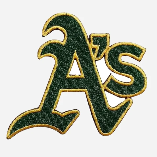 Oakland Athletics Green Embroidery Patch