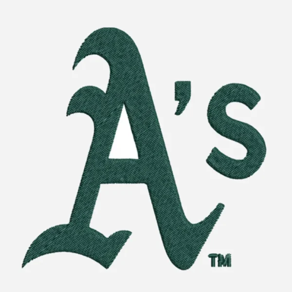 Oakland Athletics Sport Green Embroidery Patch