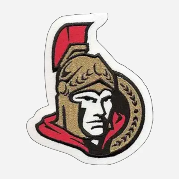 Ottawa Senators Primary Team Logo Red Embroidery Patch