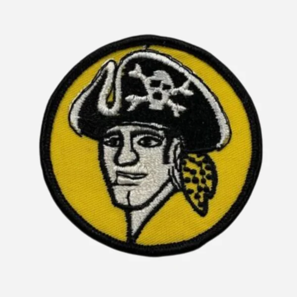 Pittsburgh Pirates 1970's Yellow/Black Embroidery Patch