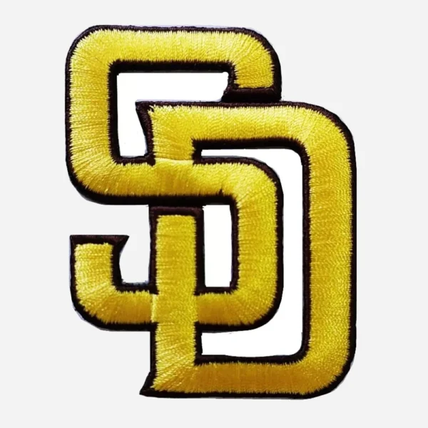 San Diego Padres Golden Embroidery Patch