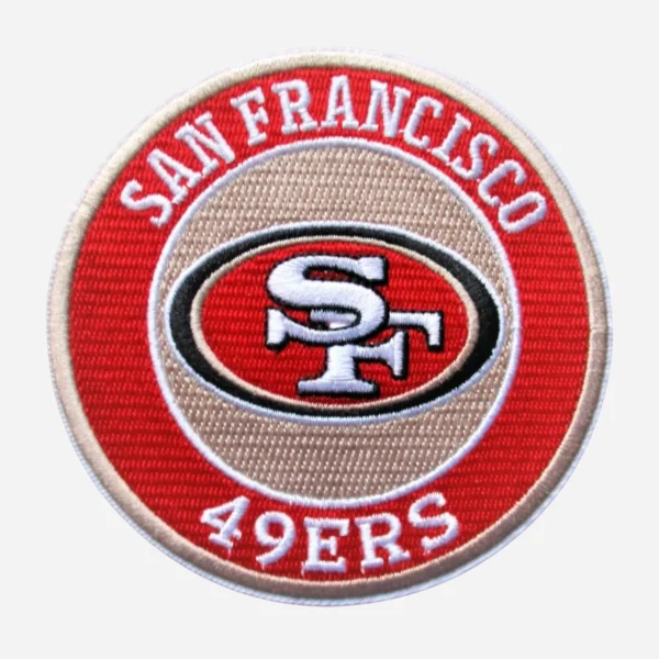 San Francisco 49ers Vintage Round Logo Embroidery Patch