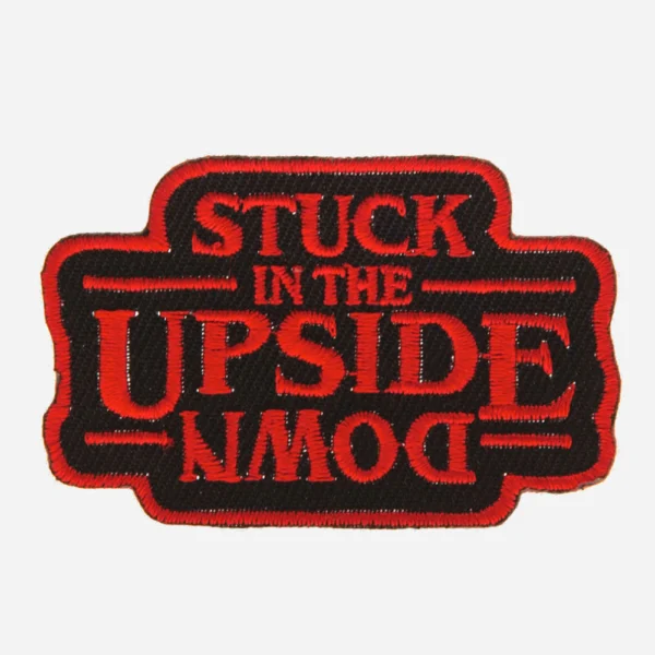 Stranger Things Red/Black Embroidery Patch