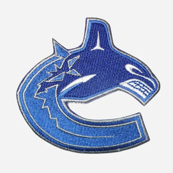 Vancouver Canucks Retro Classic Blue Embroidery Patch