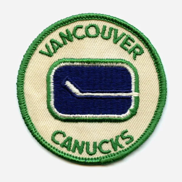 Vancouver Canucks Vintage 1970s Team Embroidery Patch